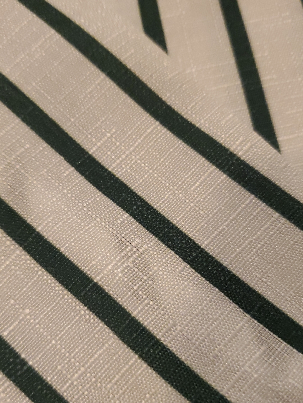 ARSHINER  NWT Striped Button-Up Shirt  in White & Dark Green Girls Size 10 - Picture 11 of 13